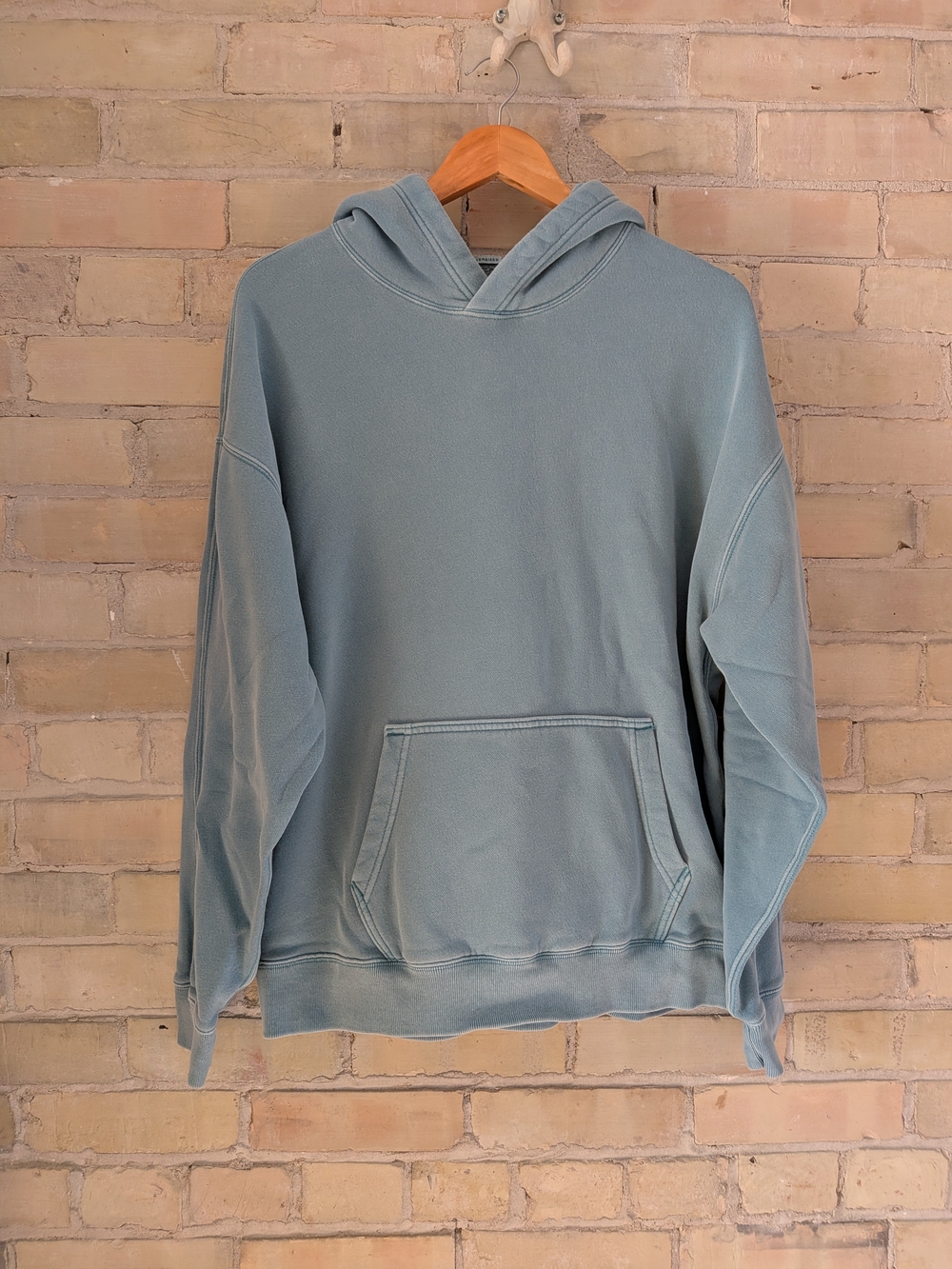 Abercrombie & Fitch Light Blue Soft Hoodie